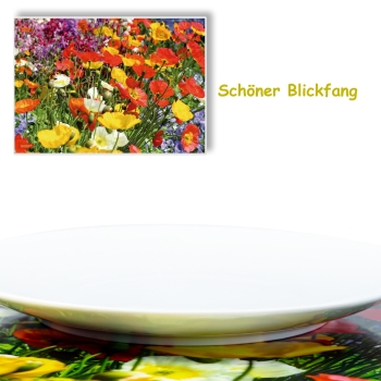 Tischset Platzset abwaschbar Blumenwiese von ARTIPICS